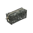 thumbnail image 2 of (4 pack) Scunci Green Leopard Pencil Clutch, 2 of 4