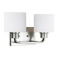 thumbnail image 3 of 4428802EN3-710-Generation Lighting-Sea Gull Lighting-Canfield-2 Light Bath Vanity-Bronze Finish-LED Lamping Type, 3 of 7