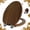 Soft Close Hinge, variant on Elongated Wooden Toilet Seat with Zinc Alloy Hinges, Easy to Install and Clean, Anti-pinch, Walnut