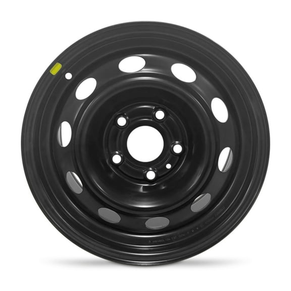 For 2005-2011 Dodge Dakota 17 Inch Powder-Coated Black Steel - Genuine OEM Rim - Road Ready Truck Wheel