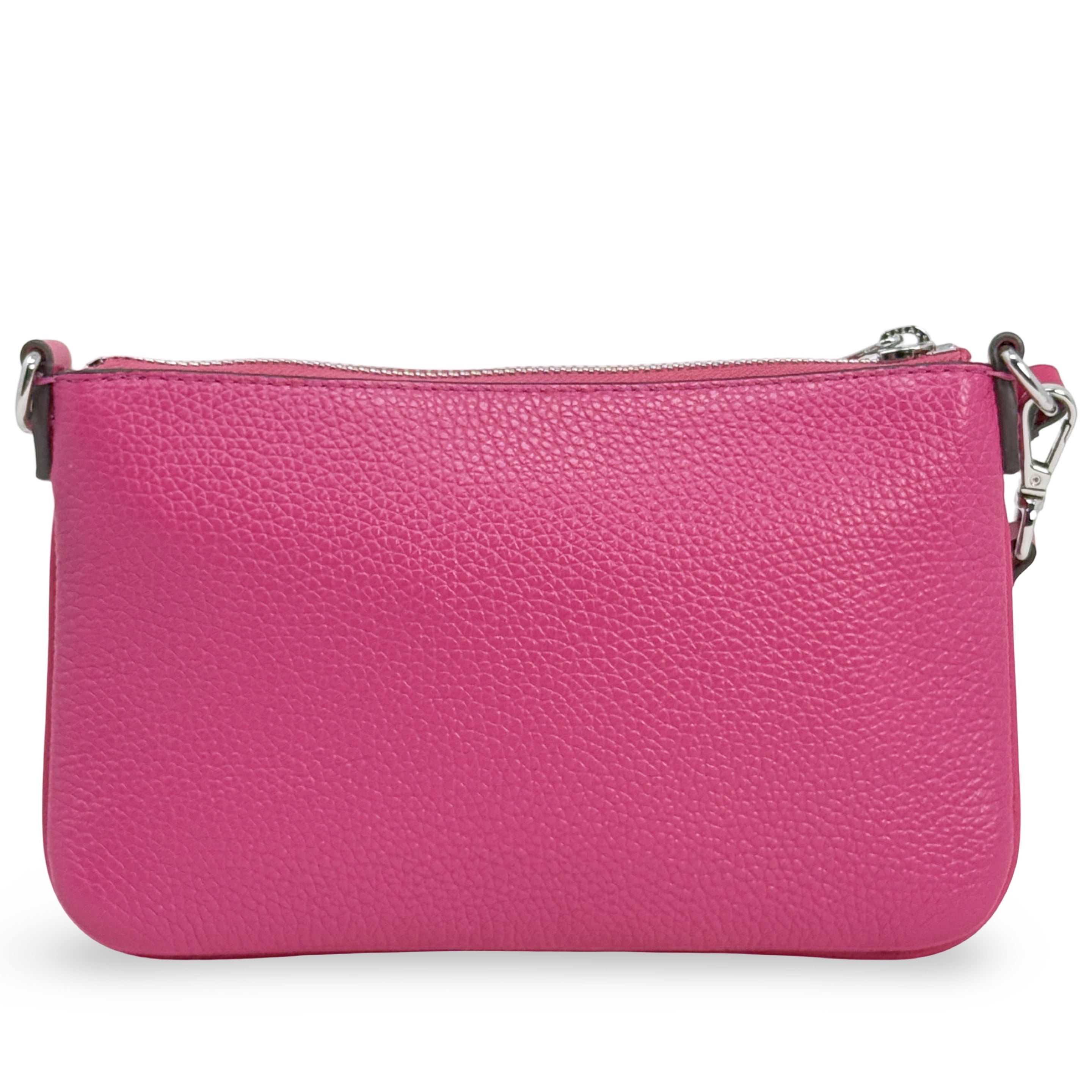 Michael Kors Women's Jet Set Small Pebbled Leather Convertible