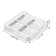 thumbnail image 2 of LOLIPPYY 2Pcs Empty Eyeshadow Palette for Diy Design Silver Square Makeup Storage, 2 of 8