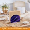 thumbnail image 5 of Table Napkin Holder, One Sizex1 Kitchen Napkin Holder Acrylic Napkin Holder Restaurant Napkin Holder Pretty Purple Curve, 5 of 9