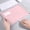 🎁 Pink_Hot#674, variant on A4 Zipper File Folder Waterproof Plastic Document Organizer with Label Pocket for School Office Travel, Translucent Large Capacity Storage Bag