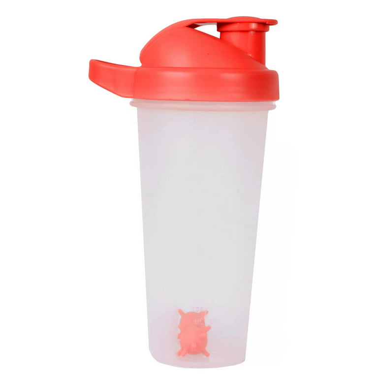 16oz 3 Piece Plastic Shakers Red