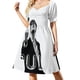 thumbnail image 1 of Vestido de manga corta PULP vestidos para fiesta vestido suelto de mujer Vestido, 1 of 7
