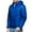 Blue, variant on Men's Down Jackets Fall Winter Warm Zip Up Puffer Jacket Solid Color Padded Down Jacket Casual Thicken Relaxed Fit Mens Winter Jackets Black L
