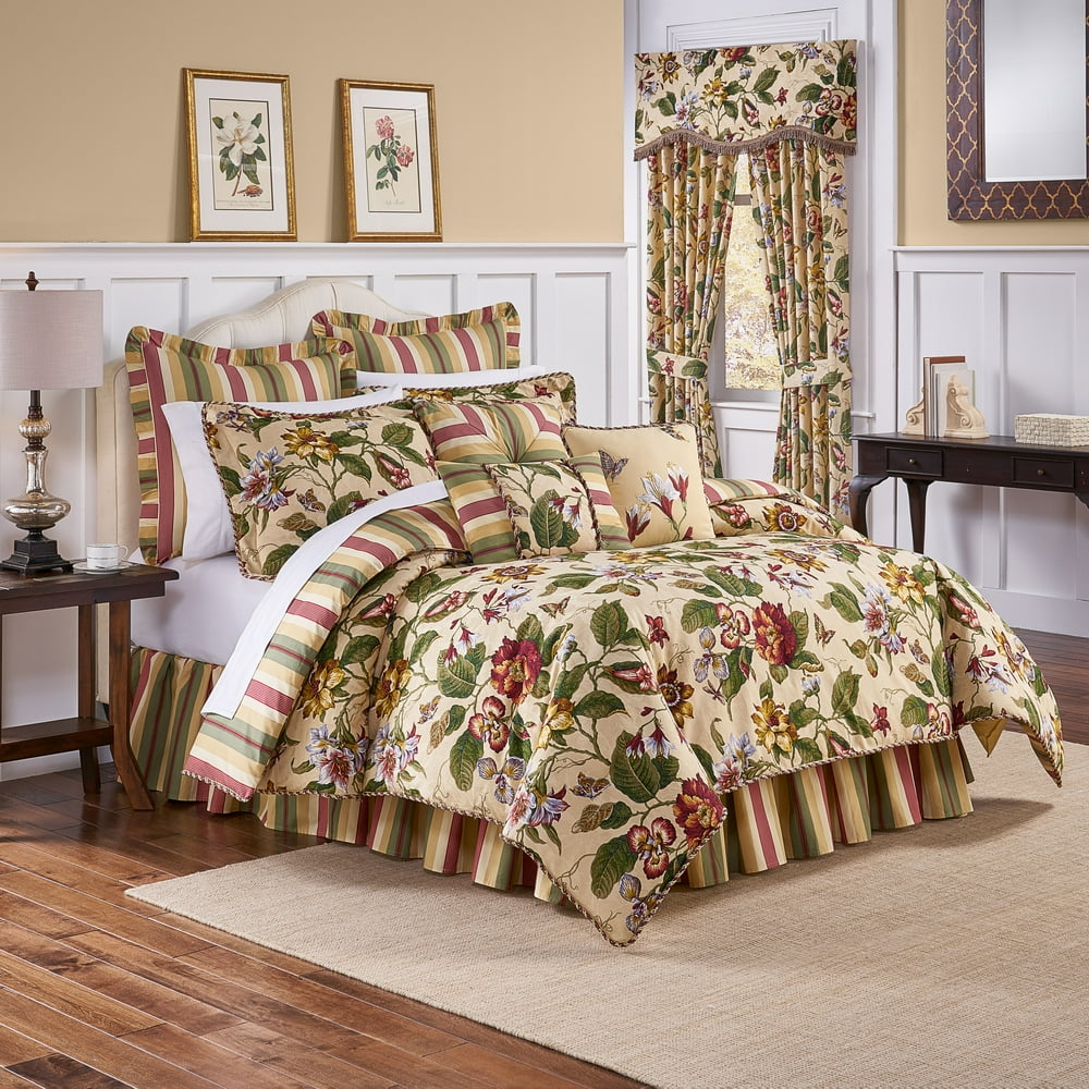 Waverly Laurel Springs 4Piece Comforter Set