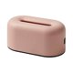 thumbnail image 1 of Dispensador de pañuelos rectangular con tapa decorativa antideslizante Rosa, 1 of 9