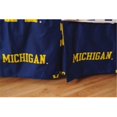 thumbnail image 1 of Comfy Feet MICDRFL Michigan Printed Dust Ruffle Full, 1 of 4