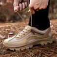 thumbnail image 4 of YOURDIARY Mens Hiking Shoes Lightweight Breathable Outdoor Trekking Boots with Non‑Slip Traction Sole for Trails Camping Walking, 4 of 8
