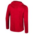 thumbnail image 3 of Men's Colosseum Red Wisconsin Badgers Always Sunny Lightweight Quarter-Zip Hoodie, 3 of 3