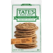 Tate's Bake Shop Gluten Free Cookies Ginger Zinger, 7 oz