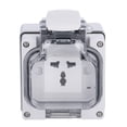 thumbnail image 1 of Sorties Extérieures Résistantes aux Intempéries, Prises Extérieures Résistantes aux Intempéries IP66 Socket Résistant aux Intempéries en Utilisation, 1 of 8