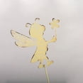 thumbnail image 2 of Metal Bee Holding A Flower Lawn Stake, 2 of 3