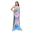 thumbnail image 4 of Bañadores de sirena para mujer adulta, conjunto de Bikini de cola de sirena, disfraz de princesa para carnaval, novedad de 2024, 4 of 4