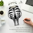 thumbnail image 5 of FMSHPON Zebra Clipboard Hardboard Wood Nursing Clip Board and Pull for Standard A4 Letter 13x9 inches, 5 of 8