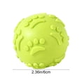 thumbnail image 3 of Squeaky Dog Ball Toy, Soft Rubber Interactive Chew Toy for Puppy Teething, Textured Bouncy Pet Play Ball for Small Medium Dogs, Colorful Fetch Toy for Indoor Outdoor Play, 3 of 8