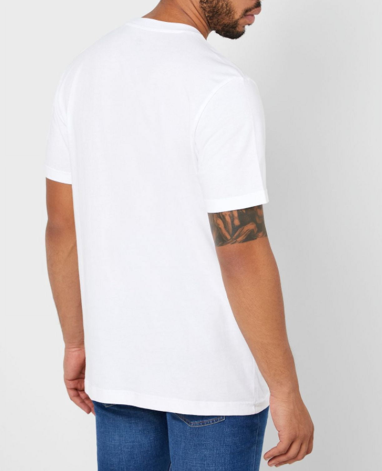 adidas Mens Logo Bos Football T-shirt,White/blanc,XL