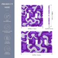 thumbnail image 3 of Dailycode Light Switch Plate Covers 3 Gang Wall Plate Plastics Outlet Covers for Kitchen Home Office Decor Purple Dream, 3 of 8