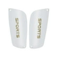 thumbnail image 1 of 1Pair Football Shin Pads Plastic Soccer Guards Leg J3 Breathable Protector, 1 of 8