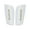 White, variant on 1Pair Football Shin Pads Plastic Soccer Guards Leg J3 Breathable Protectorε W2N4