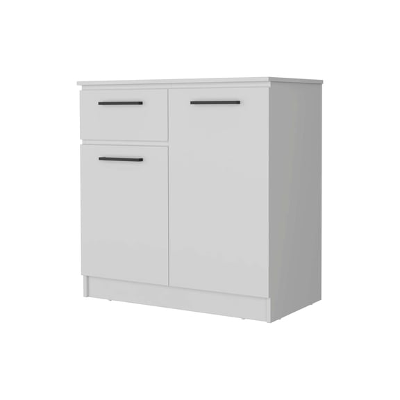 Newboti Furniture Loonam 2-Door 1-Drawer Dresser White 25959