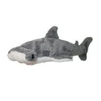 EcoBuddiez Hammerhead Shark from Deluxebase. 31cm Soft Plush Toy Made from Recycled Bottles