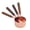 Other, variant on Kitchen Baking Measuring Cup Set Of 4 Measuring Spoon Set Of 4 Thickened Copper-plated Measuring Spoon Wooden Handle Seasoning