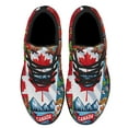 thumbnail image 2 of Canada Symbols Maple Leaf Shoes Sneakers Black Size 12, 2 of 7