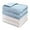 Pure Blue Cream, variant on ZEN Universal 3D Jacquard Craftsmanship, Soft and Fluffy Fabric, Warm and Comfortable, Made of Flannel and Fleece (30 x 40 Inch, Blue)