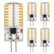 thumbnail image 1 of Bombilla LED ZHENMING G4 de 3 W, 120 V, luz blanca cálida, intensidad regulable, 3000 K (x5), 1 of 6