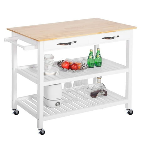 Harper Bright Designs Concord Series Home Kitchen Island Storage