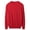 Red, variant on Men's round neck sweater long sleeved warm and comfortable knit sweater