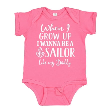 

Inktastic Future Sailor Like Daddy Gift Baby Boy Bodysuit