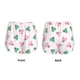 thumbnail image 3 of Salouo Flower on ladybirds Print Women's 2 in 1 Running Shorts Double-Layer Shorts Athletic Workout Gym Yoga Shorts Running Shorts for Women-X-Large, 3 of 7