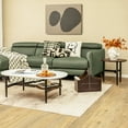 thumbnail image 2 of Costway Modern Coffee Table Set of 2 W/Faux Coffee Table & Nesting Table For Living Room, 2 of 10