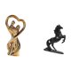 thumbnail image 5 of Escultura Romántica Para Amantes, Regalo De Aniversario Con Adorno De Caballo Para Dormitorio, Paisaje, Decoración Para Familia Y Novias., 5 of 8