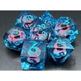 thumbnail image 4 of Floating Eyeball Liquid Core Dnd Dice Set | Dungeons and Dragons | Blue/Pink Eye_Special Gift, 4 of 5