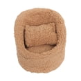 thumbnail image 3 of STARTIST Baby Photo Prop Comfortable Decor Mini Couch for Commemoration Party Newborn Khaki, 3 of 9