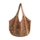 thumbnail image 1 of Bolsa de verano de la playa tejida Bolsa de trajes de playa para mujer casual para el trabajo de compras en la calle Viajes Caqui, 1 of 8