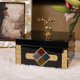 thumbnail image 5 of Caja de joyería cuadrada (Golden - Deer Large Size) Caja de almacenamiento Collar de anill MABOTO Joyero hecho con material compuesto., 5 of 7
