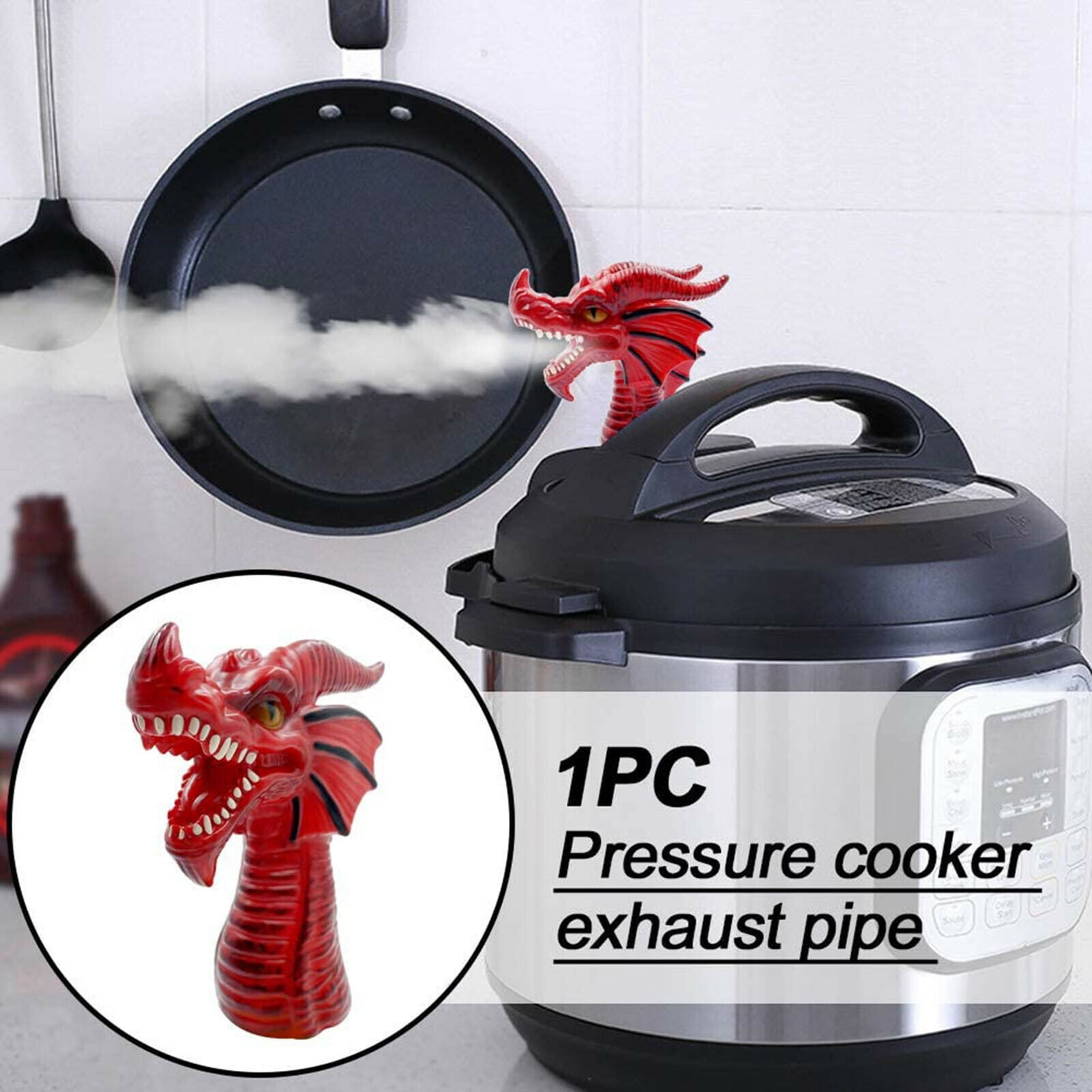 instant pot steam release dragon