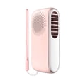thumbnail image 4 of Ventilador de mano con compresa fría, 3 velocidades, recargable, ligero y mini Rosa, 4 of 9