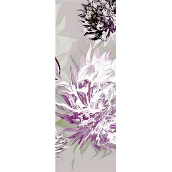 May Licensing PDX63144SMALL Purple Allure III Poster Print by Sally Scaffardi, 10 x 20 - Small
