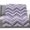 Purple, variant on Flannel Throw Blanket for Couch Sofa Bed,Geometric Zig Zag Art Stripes Soft Cozy Warm Fuzzy Blanket 40x50in