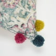 thumbnail image 3 of Blue Pink Medallion Decorative Throw Pillow, 3 of 5