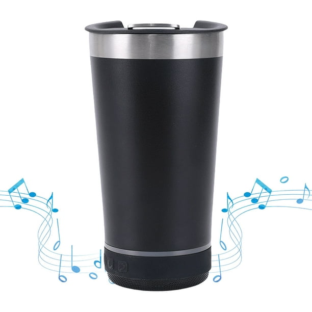 Botella Música Altavoz Inalámbrico Portátil Acero Inoxidable BT
