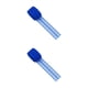 thumbnail image 3 of Yuarrent Cinta de encaje de ganchillo blanco con estilo de poliéster - Varios patrones de ropa Decoración de encaje de guipur joyería azul joyería azul 2Conjunto, 3 of 6