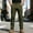 Army Green, variant on Mens Cargo Pants Straight Fit 100% Polyester with Pockets, Army Green Big & Tall S-XXXL for Work Outdoor Casual,Size M